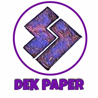 𝐃𝐄𝐊 𝐏𝐀𝐏𝐄𝐑 (@dek_paper)